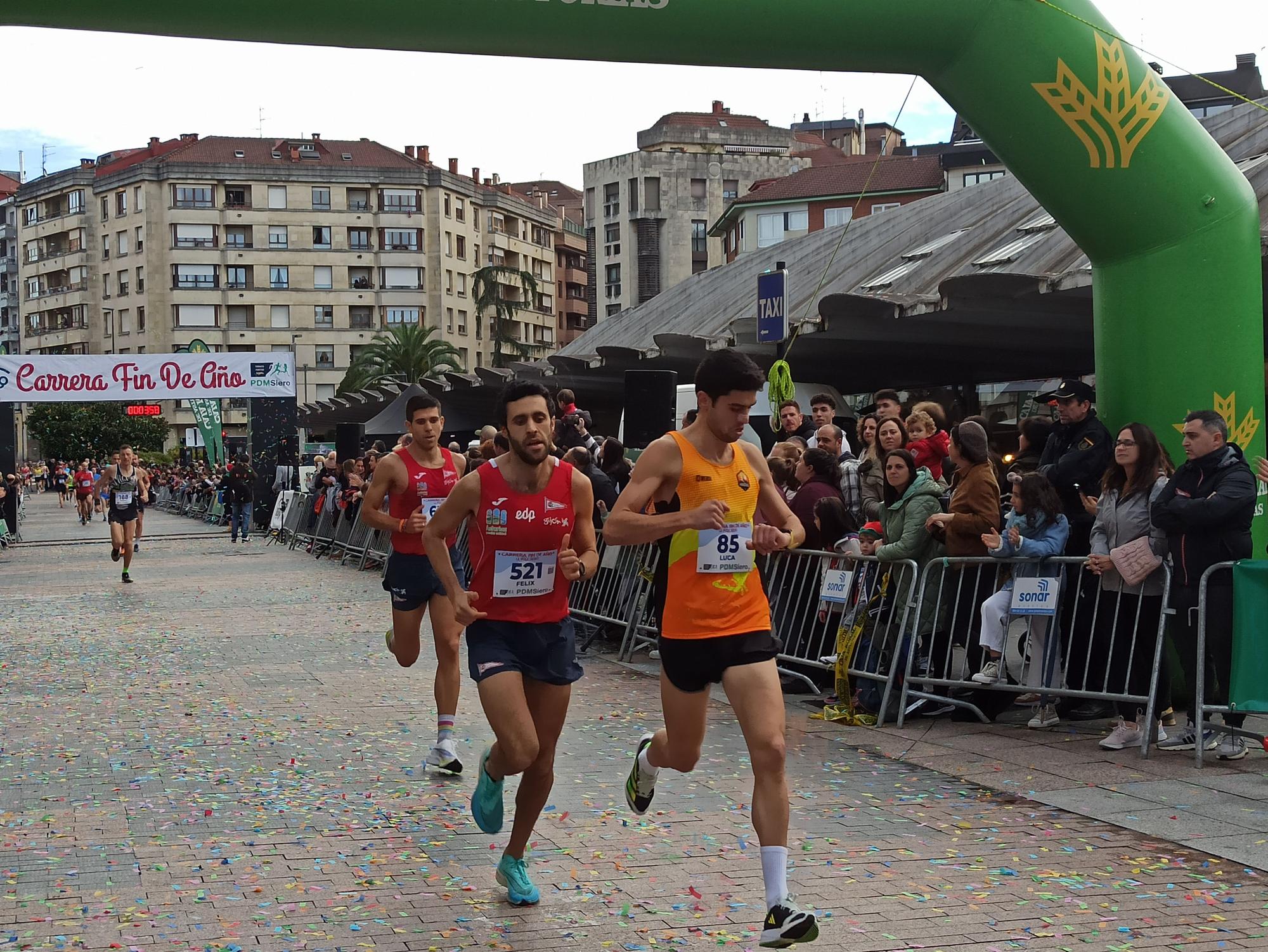 Casi 1.500 participantes disputan la carrera de Fin de Año de Pola de Siero