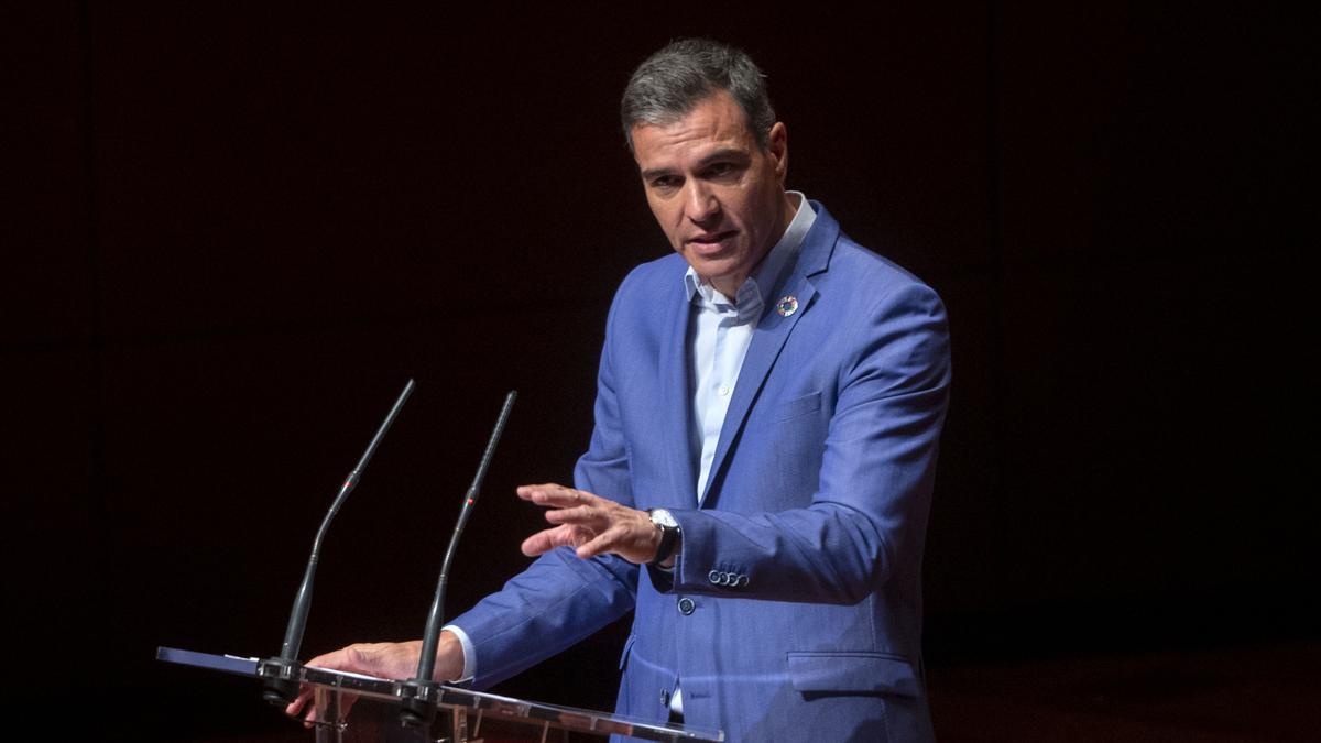 El presidente del Gobierno, Pedro Sánchez