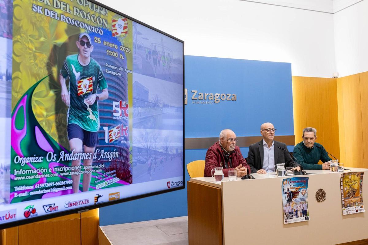 La Carrera Popular del Roscón de Zaragoza bate récord de participantes.