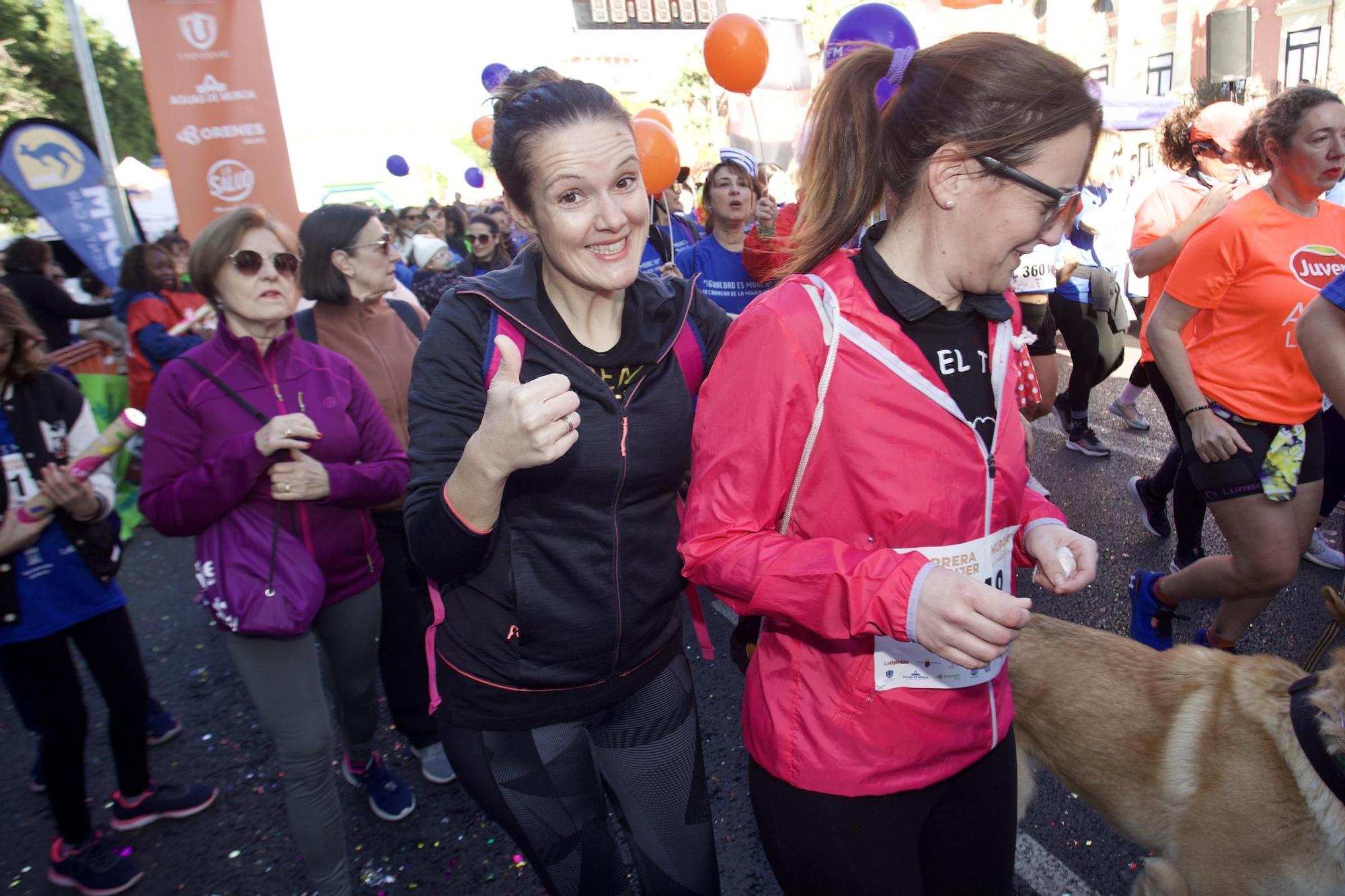 Las imágenes de la salida de la Carrera de la Mujer de Murcia 2024