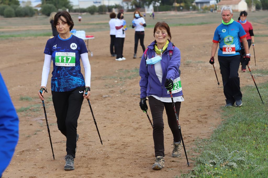 Campeonato regional de marcha nórdica en Las Torres de Cotillas