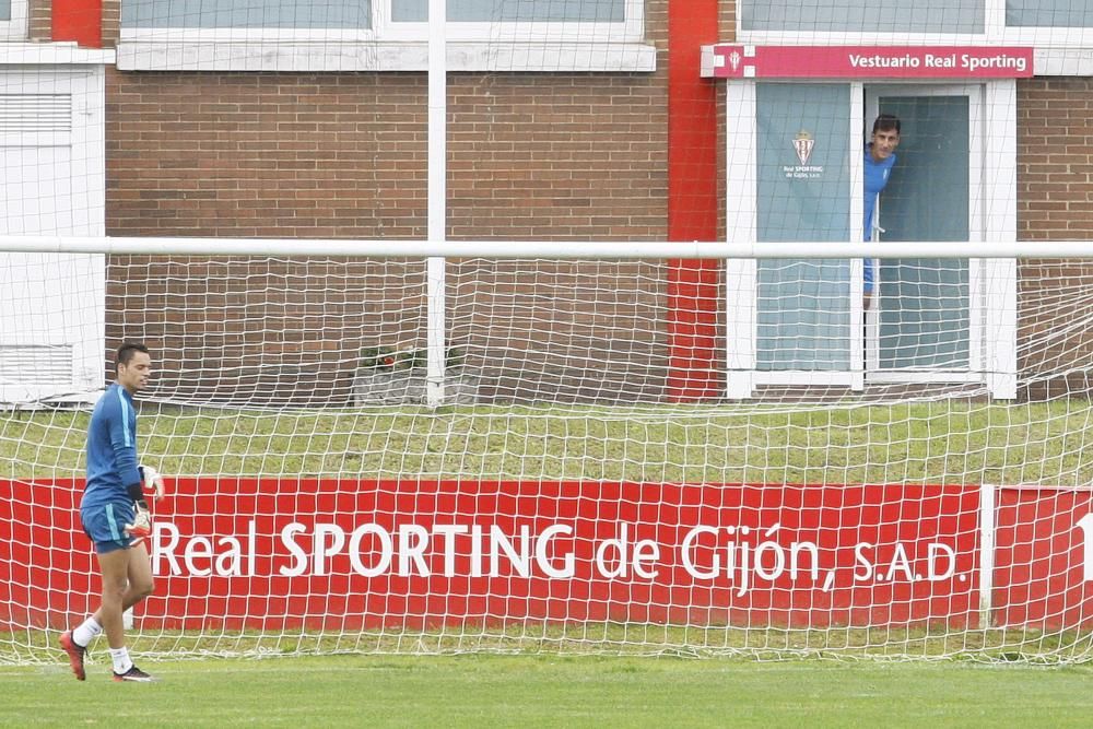 Entrenamiento del Sporting