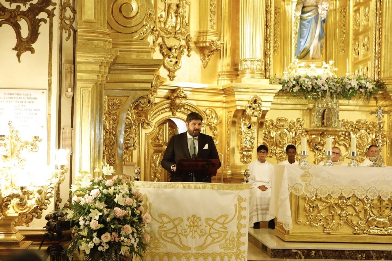 Así ha sido el nombramiento de Fernando López Miras como Mayordomo de Honor del Paso Blanco de Lorca