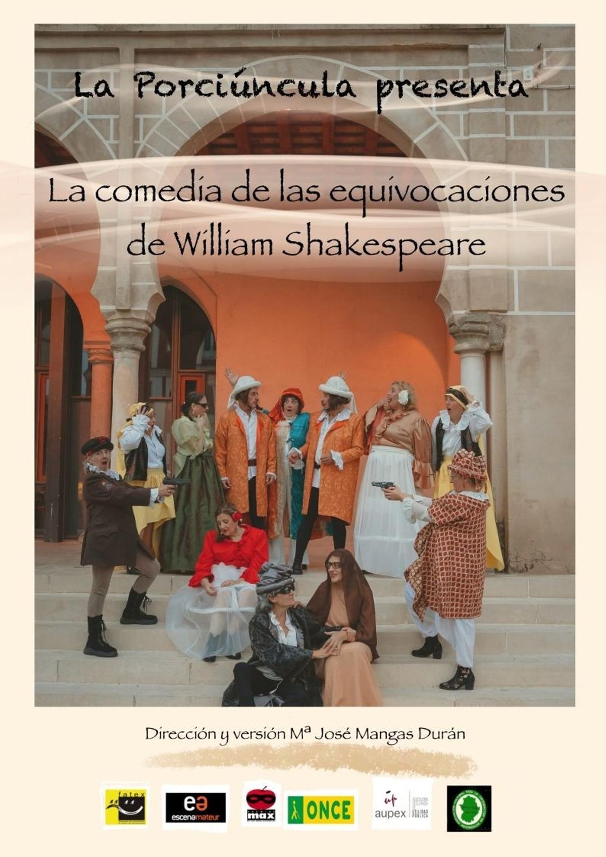 Cartel de la adaptación de la obra de Shakespeare.