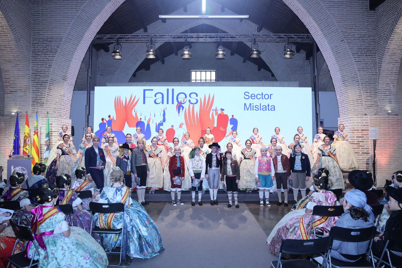 Los infantiles empiezan el ciclo de intercambios de las Fallas 2024