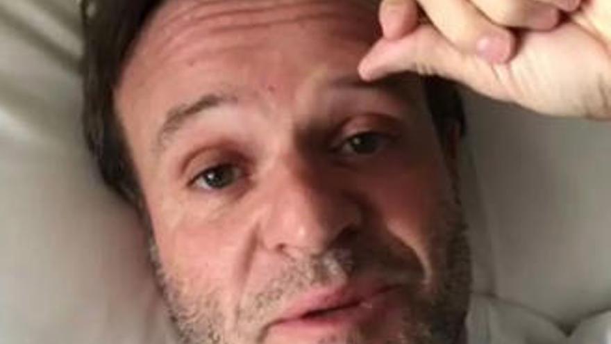 Barrichello se recupera de una operación en el cerebro