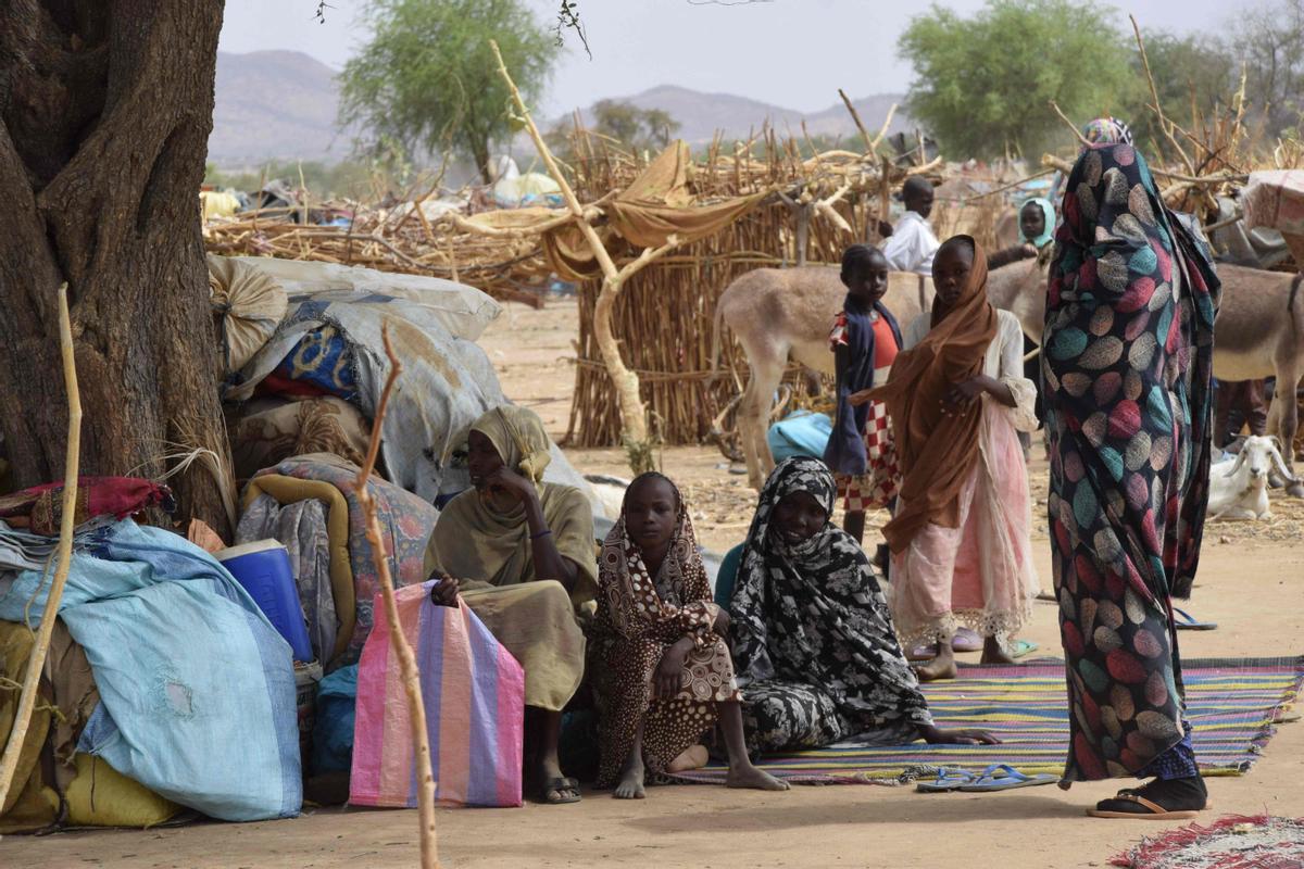 Éxodo de refugiados sudaneses hacia El Chad