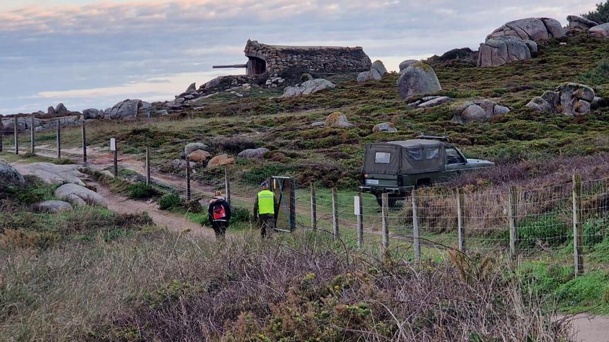 Los cañones frenan a los drones en O Grove