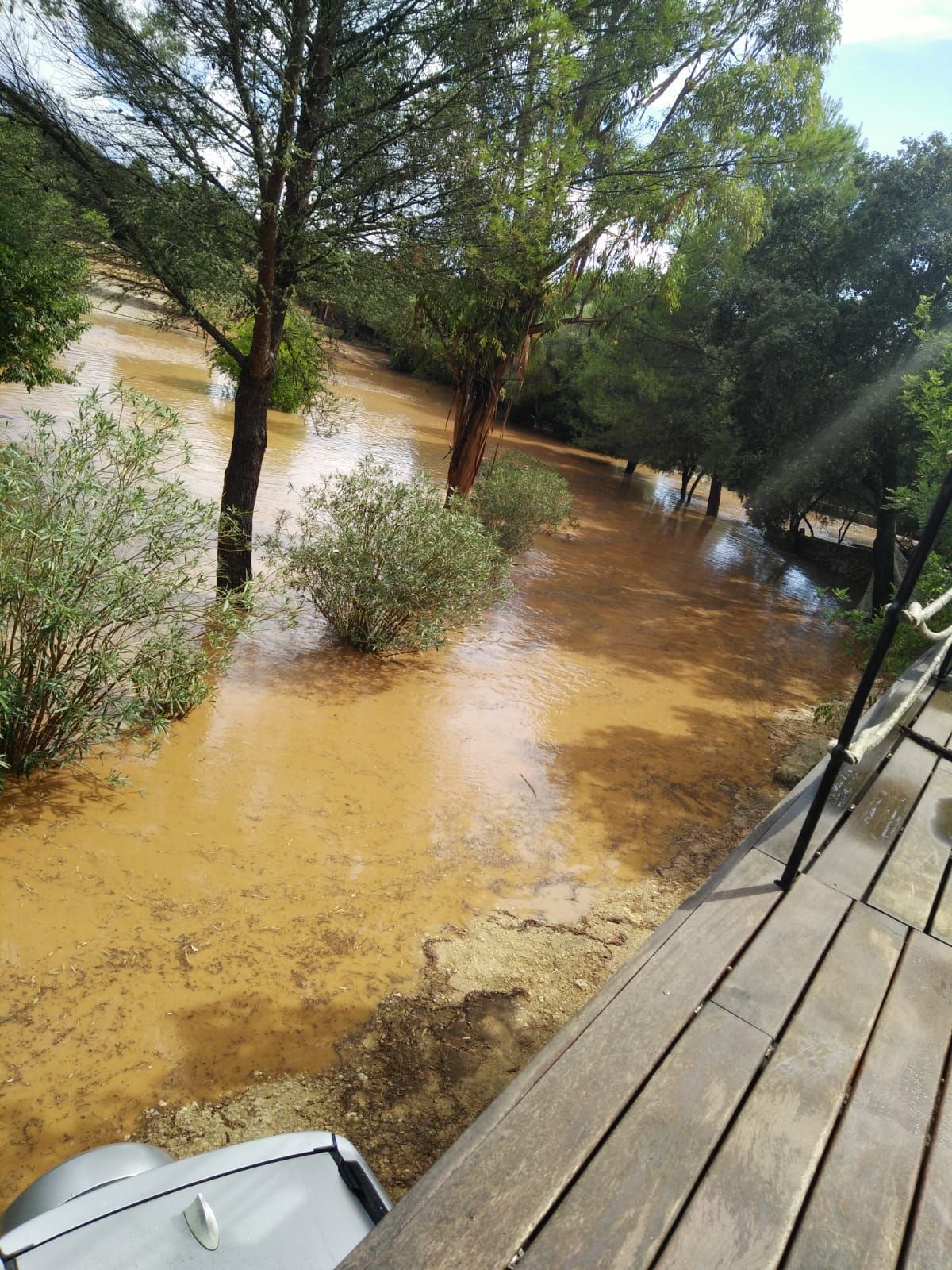 Un fuerte aguacero provoca graves inundaciones en Felanitx