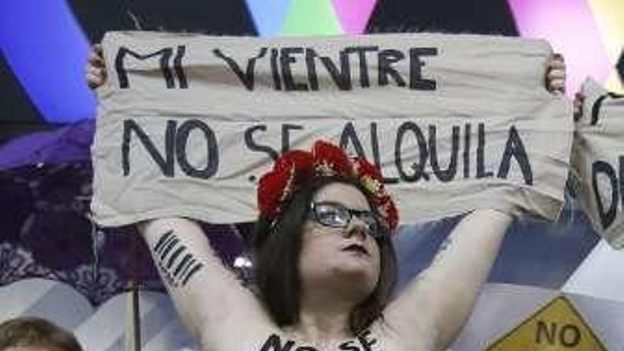 Protesta de Femen.