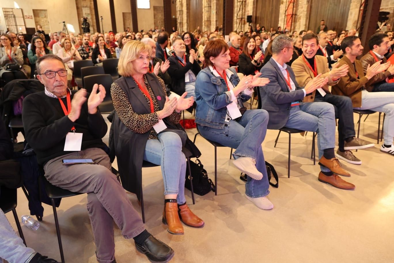 Leire Pajín abre el congreso provincial del PSOE alicantino celebrado en Alcoy