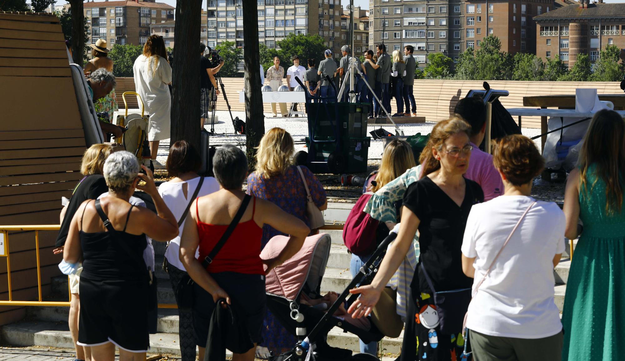 Grabación de Masterchef Celebrity en Zaragoza