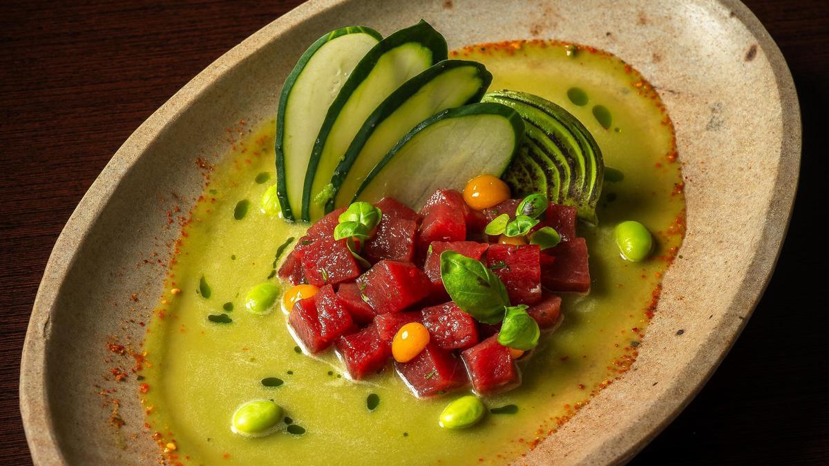 El ceviche 'nikkei' del restaurante Uchu.