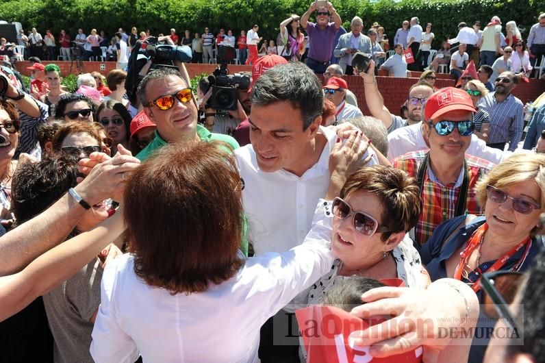 Pedro Sánchez en Murcia