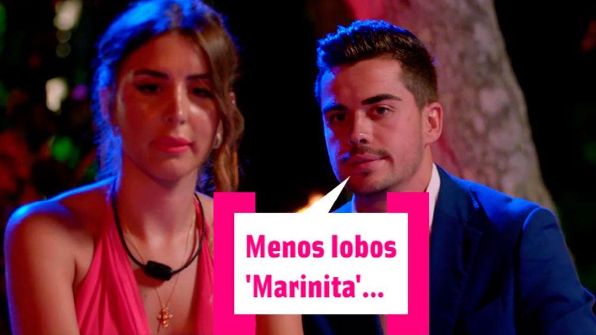 Marina y Jesús en la hoguera final de 'LIDLT3'