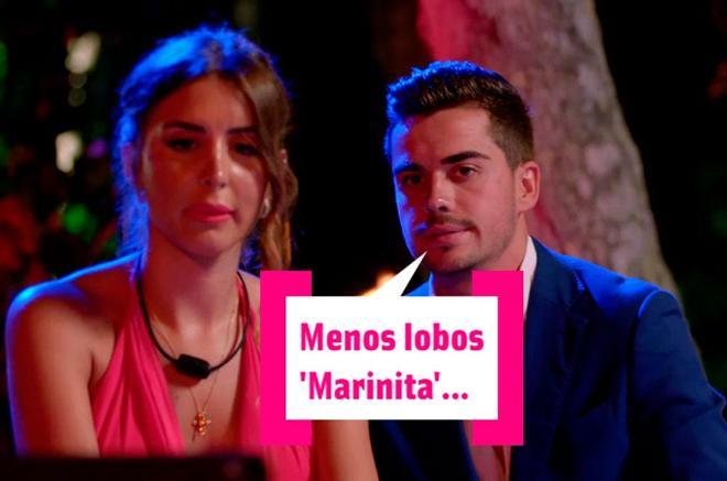 Marina y Jesús en la hoguera final de 'LIDLT3'