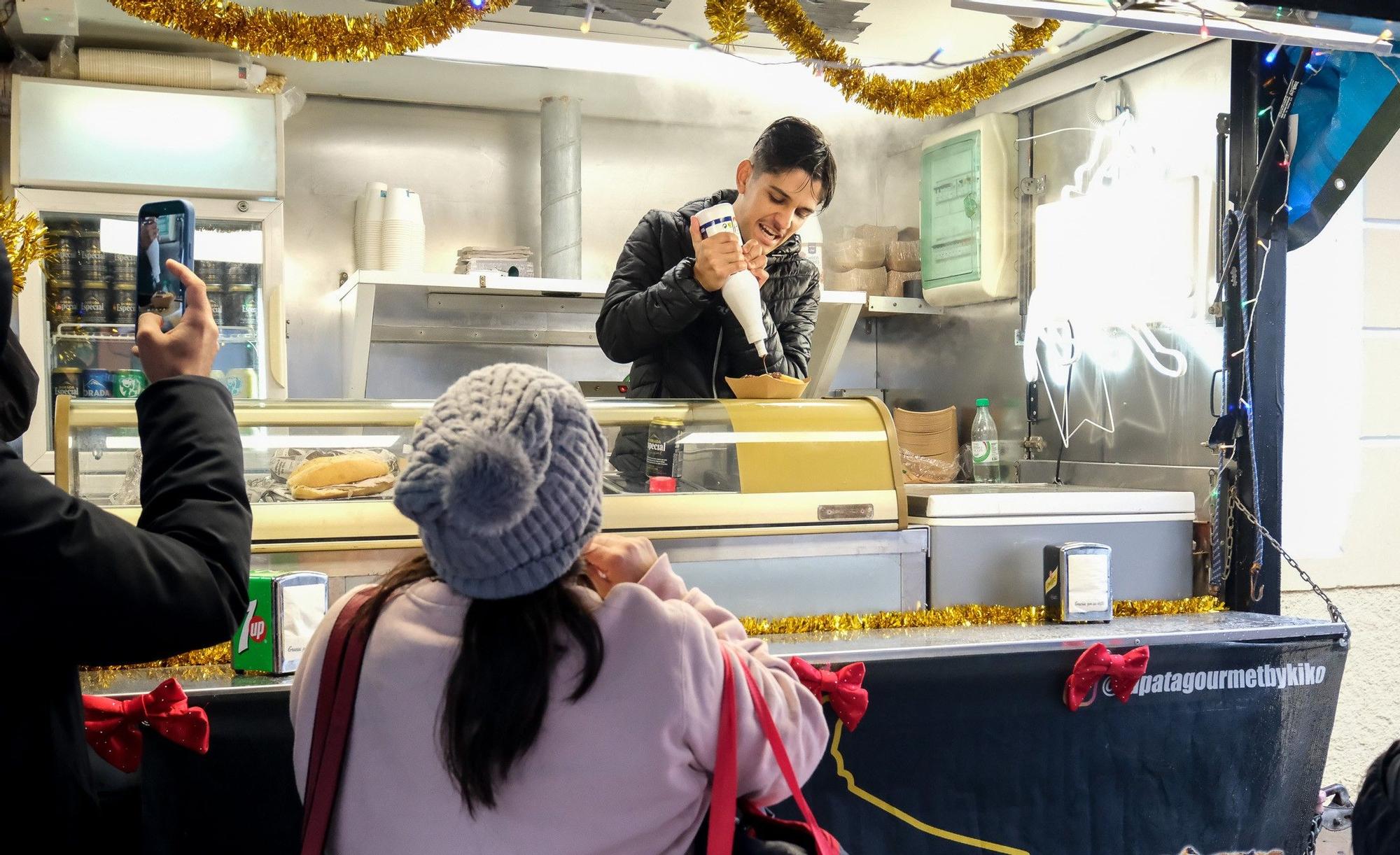 Encendido navideño de Tejeda