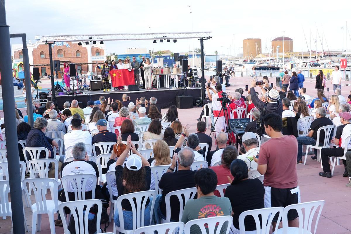 El acto ha sido el preludio del III Festival del Viento.