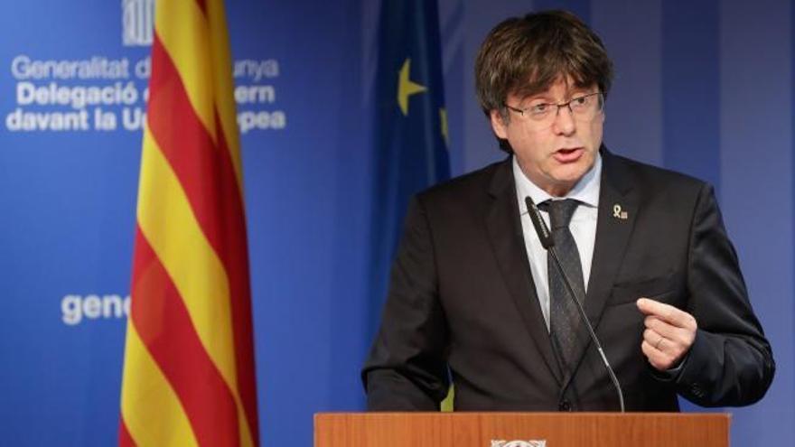 Puigdemont pide responder a la sentencia del procés el 10-N "con más fuerza que nunca"