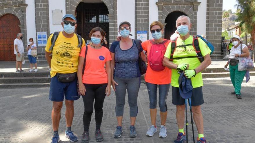 Ambiente festivo en Teror, previo a la fiesta del Pino