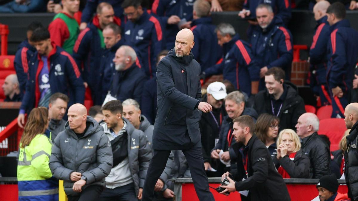 Ten Hag lleva mucho tiempo en la cuerda floja