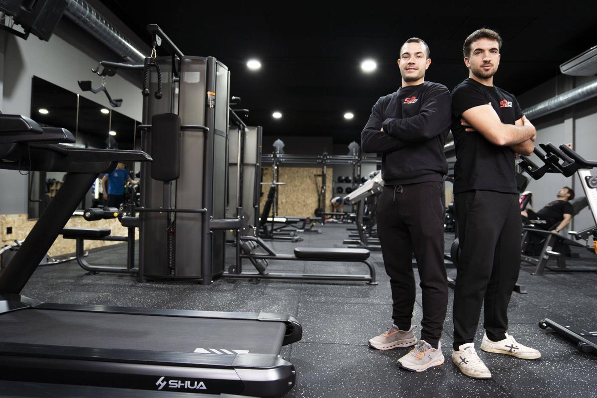 Joel Solà i Pau Simon, fundadors del gimnàs 24 hores S3 Fit Zone, a Santpedor