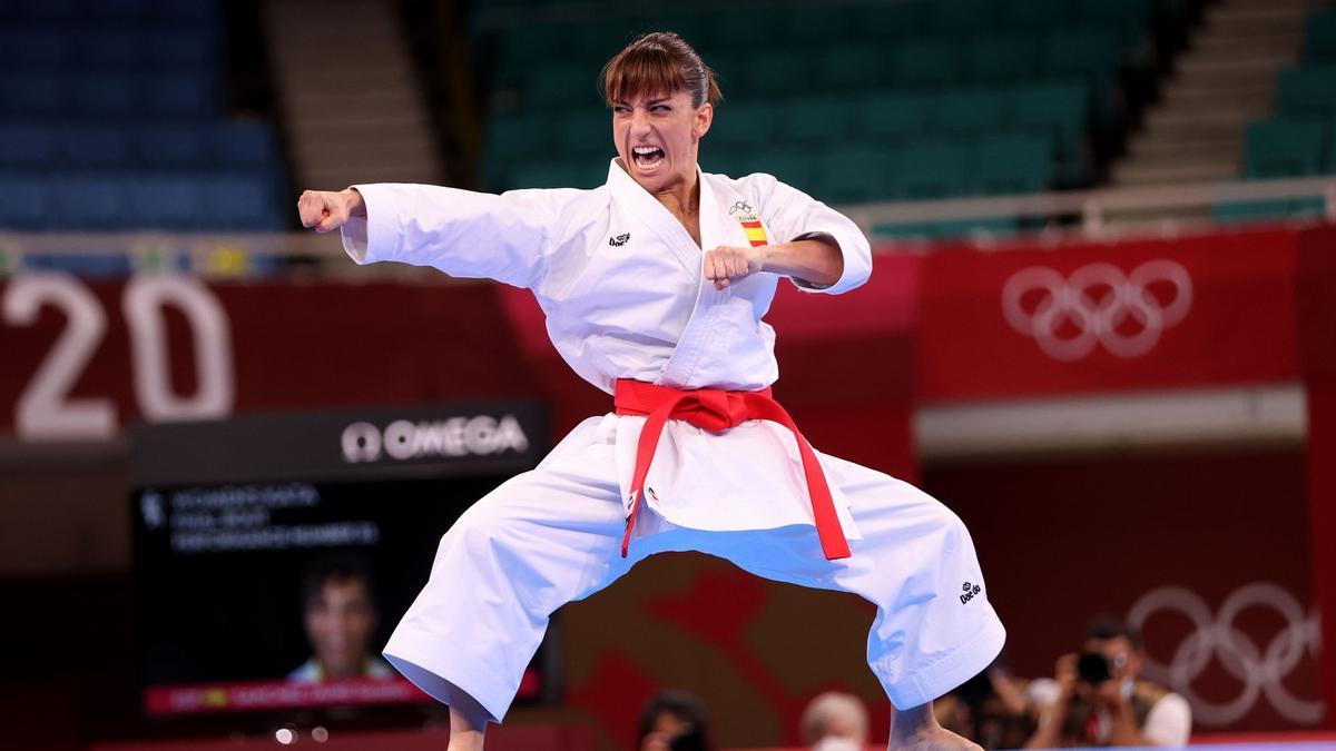 Sandra Sánchez medalla d&#039;or en Karate als Jocs de Tòquio