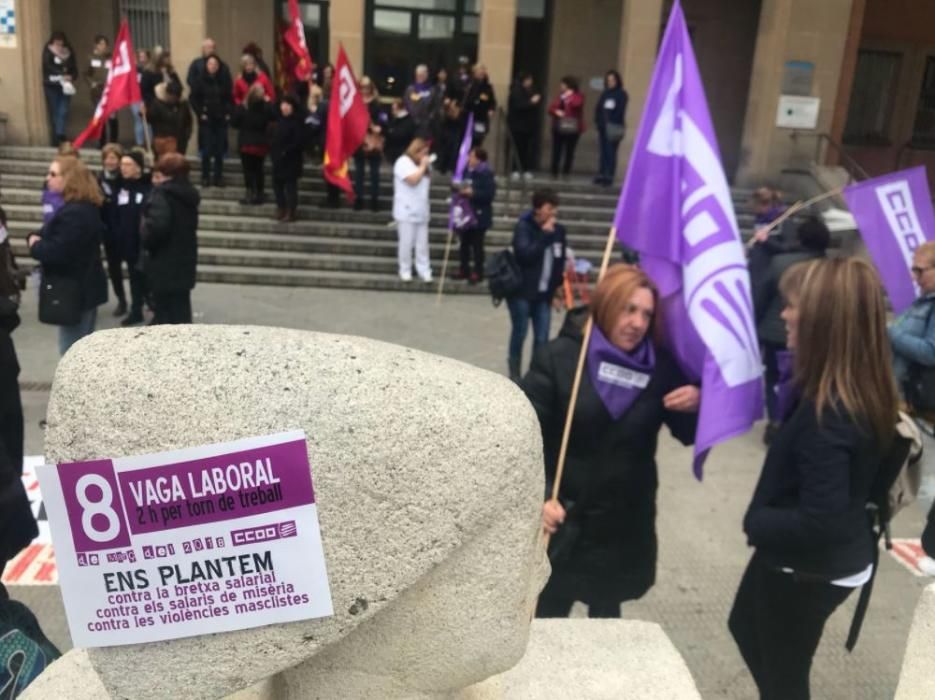 Vaga feminista amb motiu del Dia Internacional de les Dones