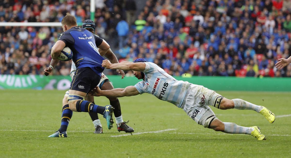 Final de la Champions de rugby de 2018, disputada en San Mamés