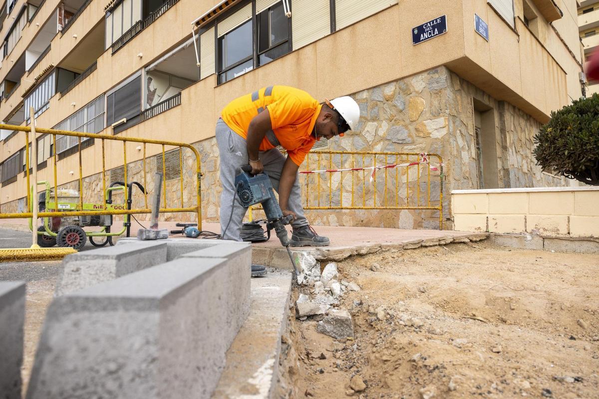 Obras en Cabo Cervera