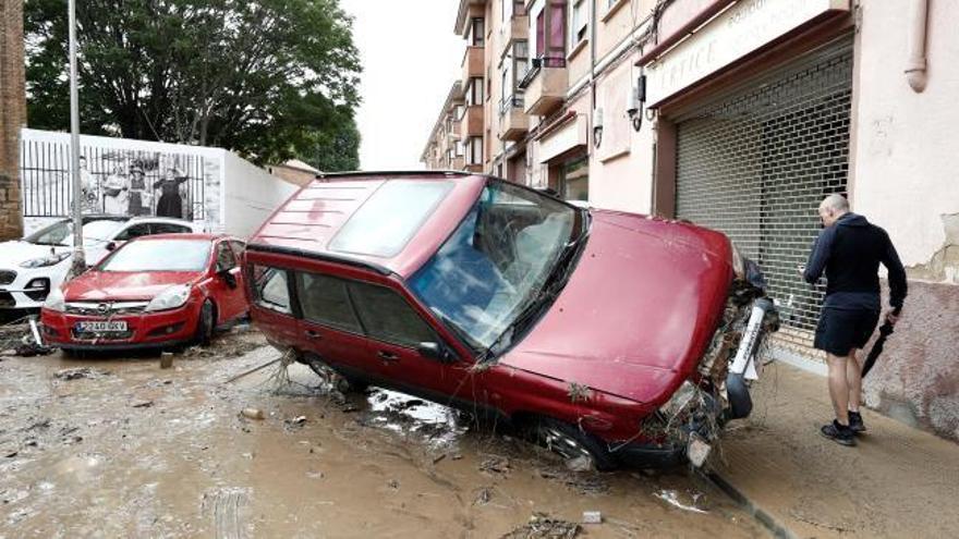 Tafalla solicitará declarar la zona catastrófica tras las graves inundaciones