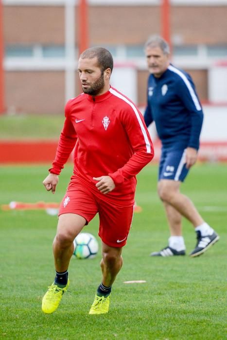 Entrenamiento del Sporting