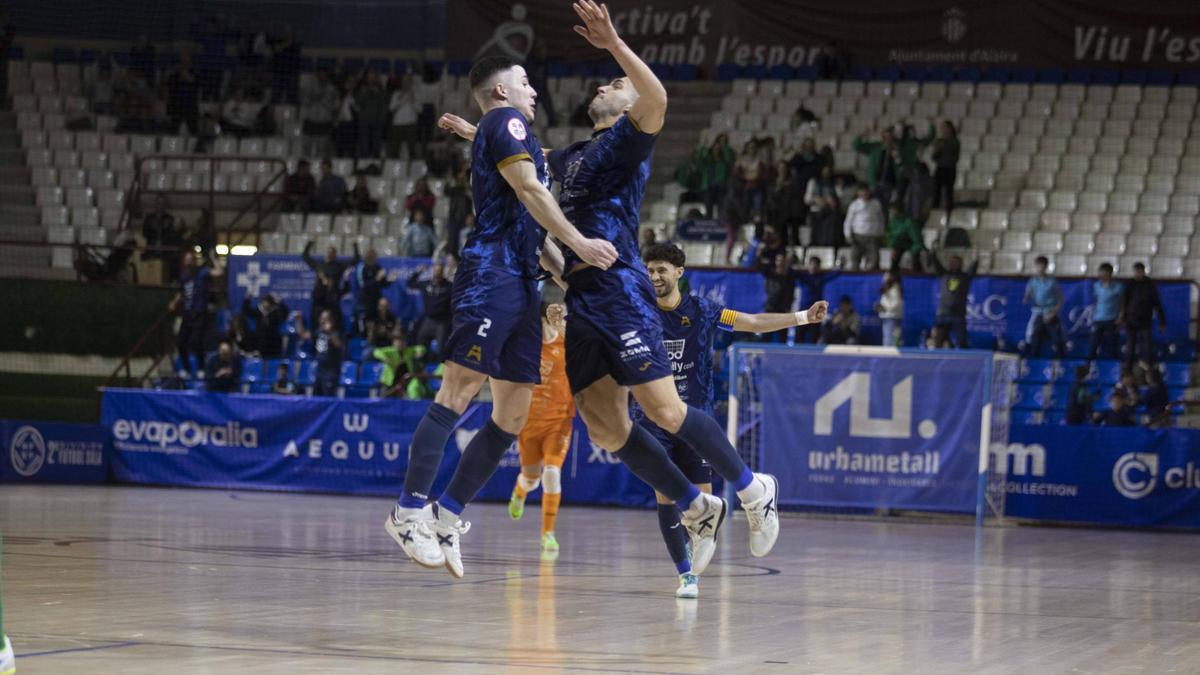 El Alzira FS, en una imagen de archivo.