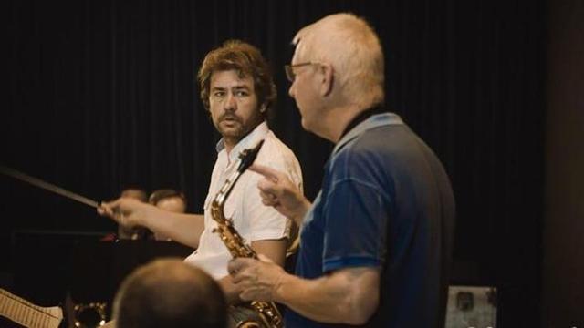 Daniel Abad durante un reciente ensayo en Las Palmas