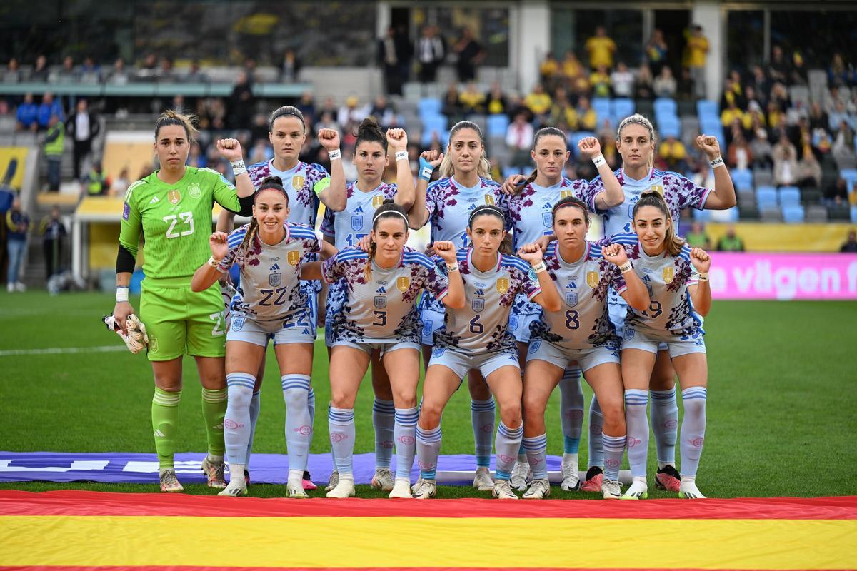 UEFA Womens Nations League: Suecia - España, en imágenes