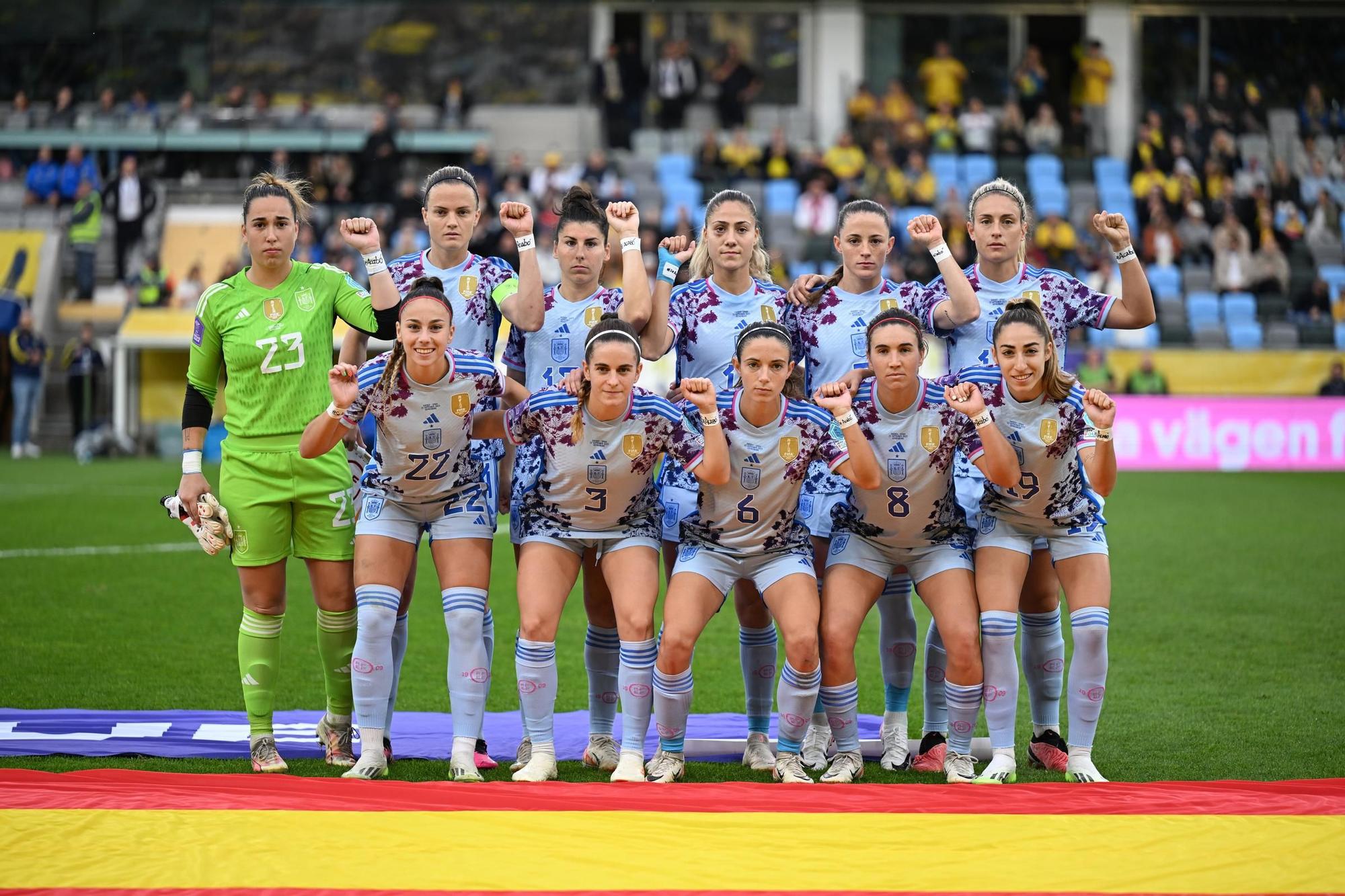 UEFA Women's Nations League: Suecia - España, en imágenes