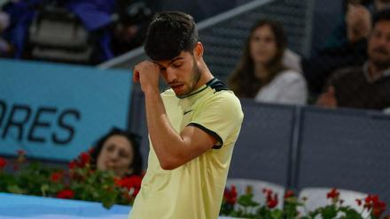 Malas noticias para Alcaraz: baja en Roma y peligra Roland Garros