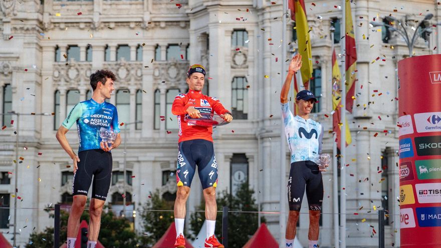 Enric Mas logra en la Vuelta mucho más que otro podio