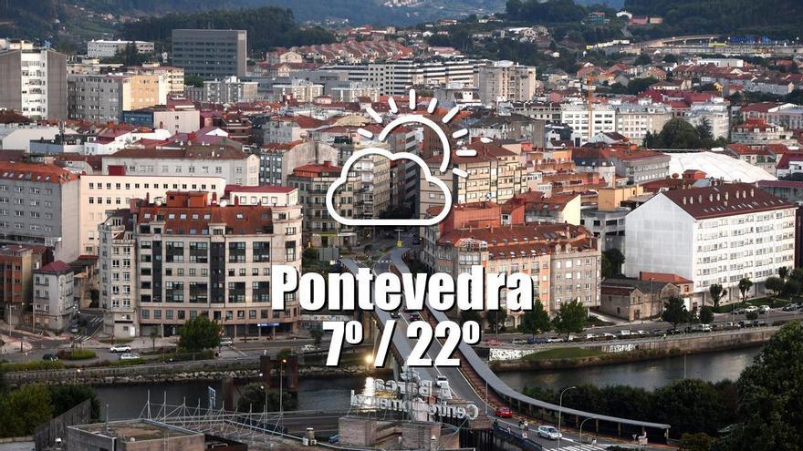 El tiempo en Pontevedra: previsión meteorológica para hoy, miércoles 23 de abril