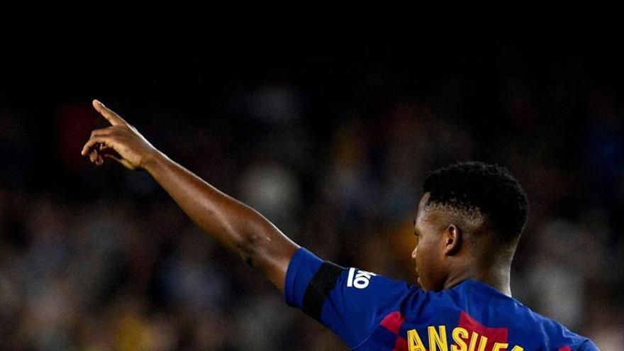 El impacto de Ansu Fati asombra en el Barça: «Lo suyo no es normal»