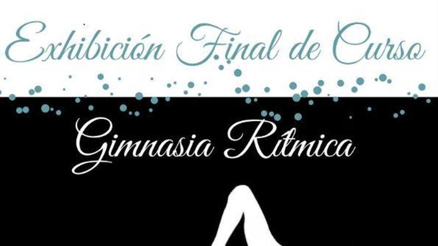 Exhibición final de curso de Gimnasia Rítmica