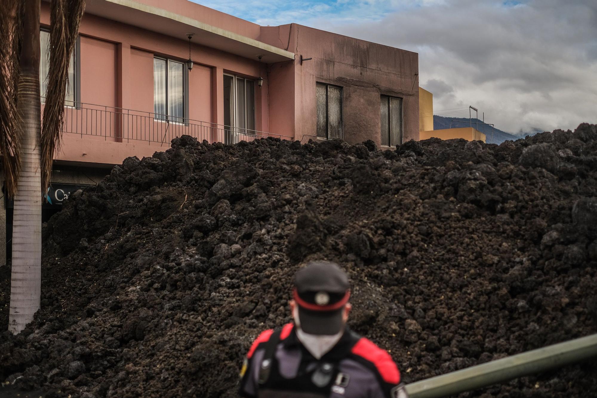 Visita a las zonas afectadas por el volcán de La Palma (18/21/2021)