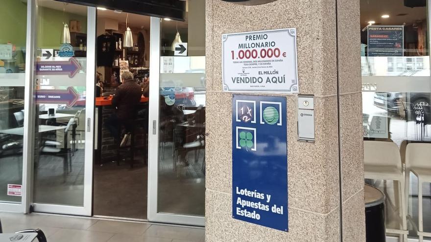 El Bar Melín de A Rúa reparte el Millón del Euromillones: “Es una alegría, espero que sea alguien de la comarca”