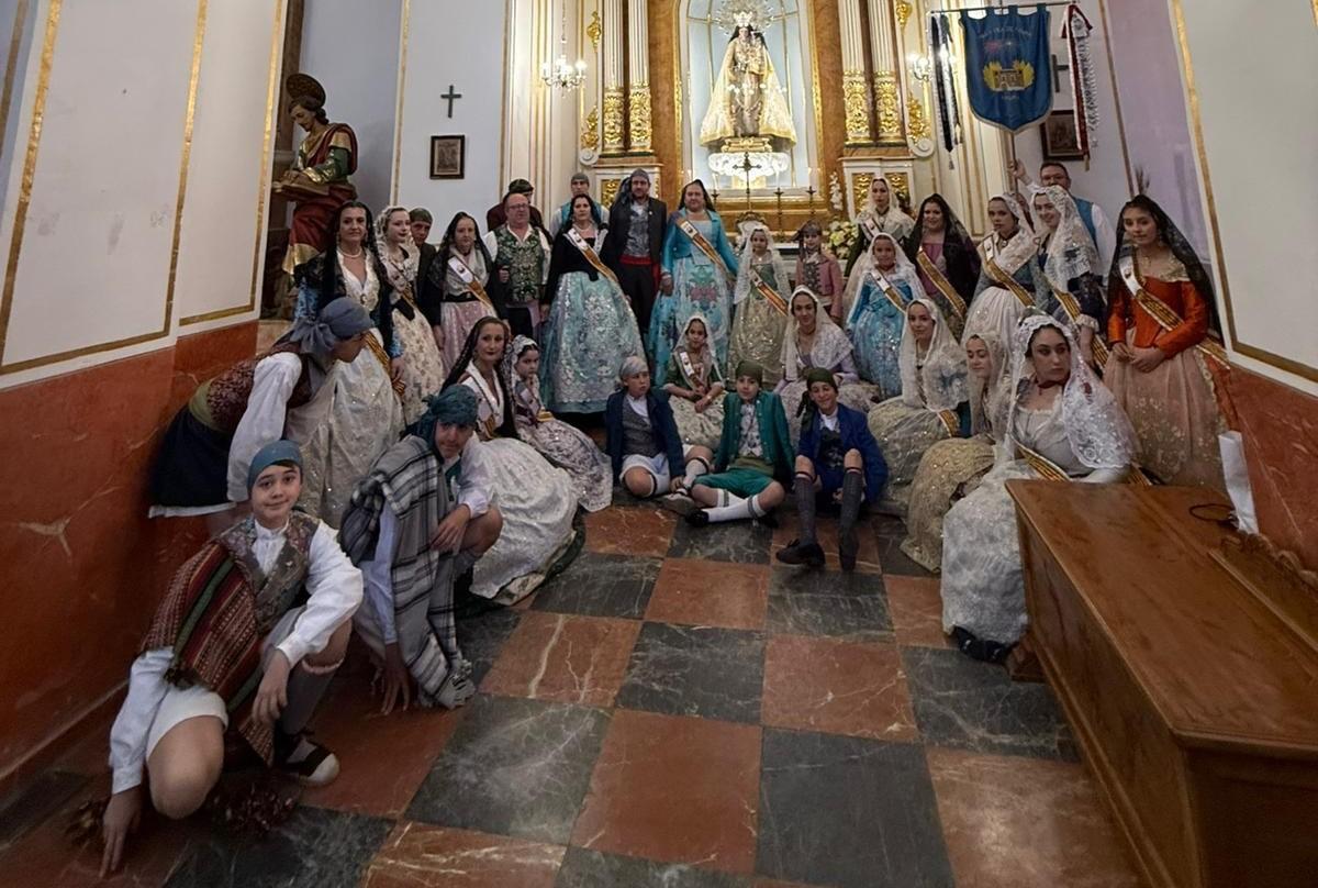 Ofrenda de la Falla Vila de Faura.