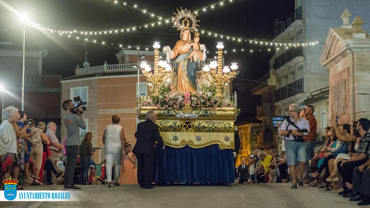 La Virgen del Rosario es la patrona de la localidad.
