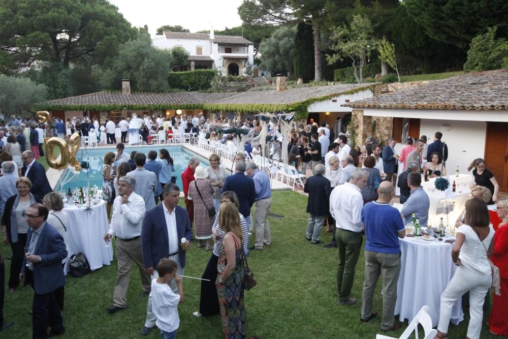 La finca de la família Sentís va acollir la recepció prèvia a la Cantada d'Havaneres de Calella