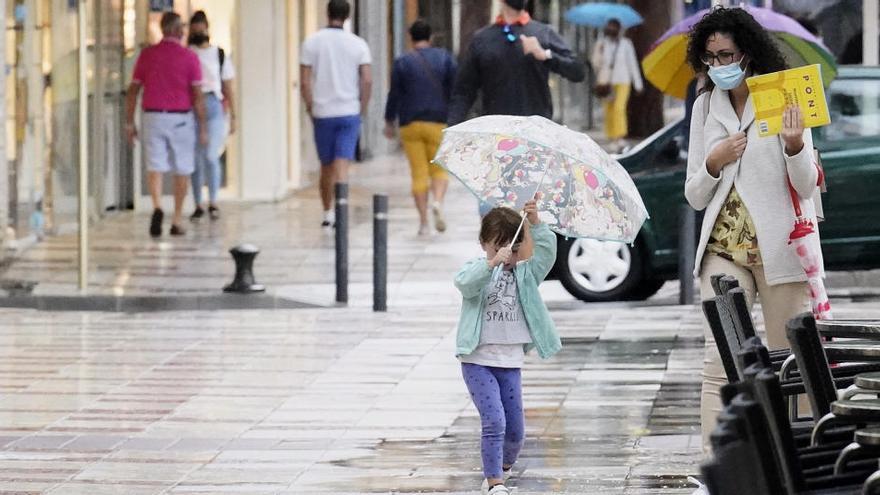 Un nou episodi de pluges posa en alerta la província