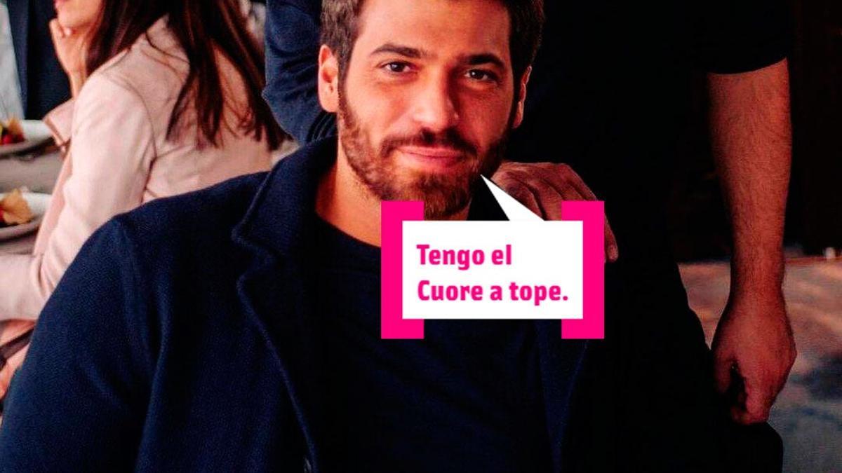 Can Yaman posa con la mejor de sus sonrisas para Instagram