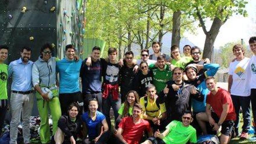 Els alumnes d&#039;INEFC al Ràfting Parc de la Seu d&#039;Urgell