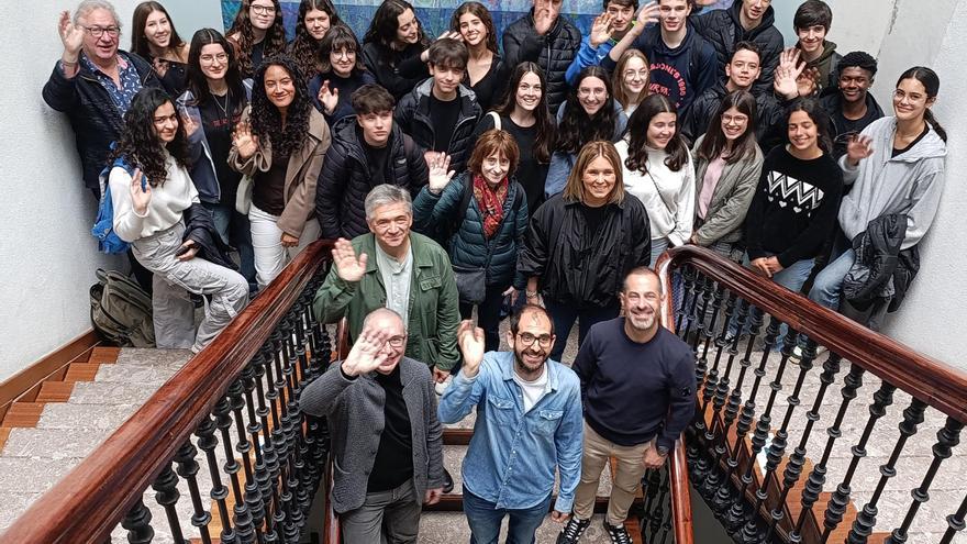 Sabadell afina en Siero: la banda del Conservatorio Profesional de Música de la localidad catalana, de intercambio en el concejo